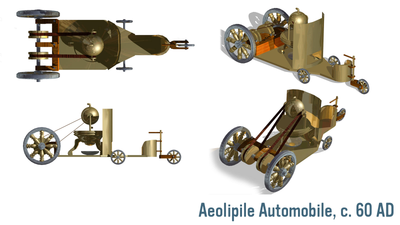 Illustration for article titled The Greeks Had The Technology To Build A Car in 60 A.D.
